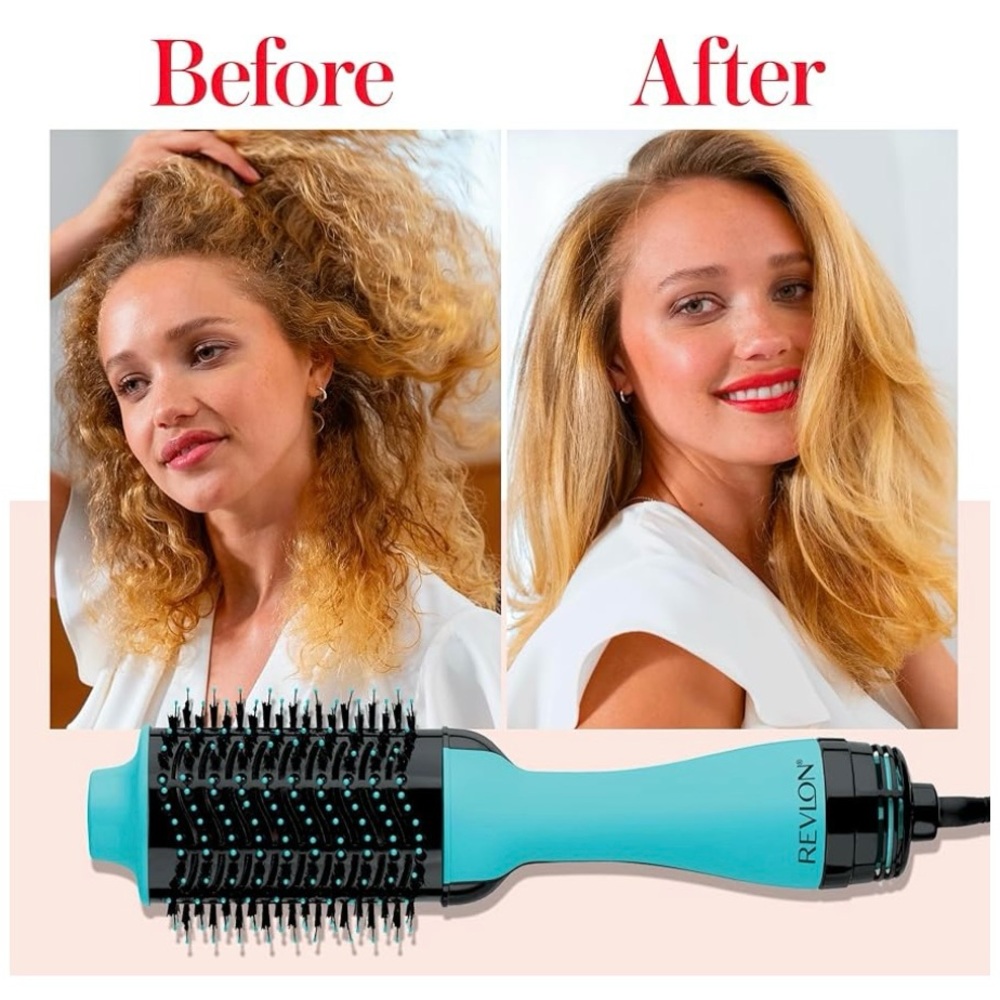 Revlon Mint Hair Dryer Brush - Picture 4 of 6